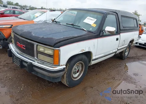1991 GMC Sierra C2500 z USA, uszkodzony, nr VIN 1GTFC24K0ME546248
